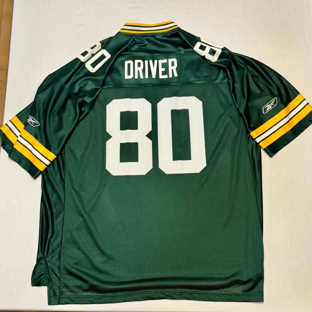 Authentic NFL Vintage Green Bay Packers Jersey #80 Donald Driver! NWT! - Picture 11 of 11